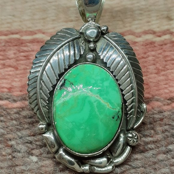 Emerald Valley Turquoise Pendant #3465 - Picture 2 of 2